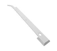 MOBUTOFU Grattoir à Ruche Incurvé en Acier Inoxydable Multifonction pour Apiculteur, Outil Manuel de Grattage Robuste, Matériel Apiculture pour Nettoyage de Cadres et Ruche