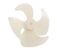 MOBUTOFU Hélice de ventilateur de condenseur d'appareil, pale de ventilateur de congélateur de rechange en plastique, 4 pales, installation DIY, pour réfrigérateur et congélateur, cuisine