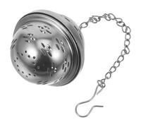 MOBUTOFU Infuseur à Thé Boule et Multifonction en Acier Inoxydable Argenté, Passoire à Assaisonnement Réutilisable Maille Fine pour Pot Stewed pour Restaurant