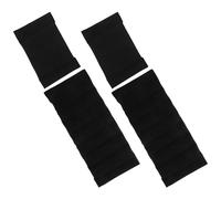 MOBUTOFU Inserts Rembourrés pour Paquet Photo 4pcs en Velours de Fibre Noir, Séparateurs pour Rangement Organisé et Protection Tout Temps Lors D'aventures en Extérieur