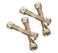 MOBUTOFU Kit de 4 Vis de Fixation Pivotantes en Métal pour Fauteuil à Bascule et Hamac, Technologie de Verrouillage de Précision, Compatible Universellement pour Détente en Extérieur