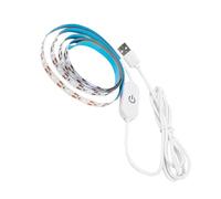 MOBUTOFU Lampe LED de Croissance pour Plantes Bande Souple USB 5v, 2835smd | Commande Tactile Intelligente, Indice Ip65, Plastique Pourpre, Semis et Serrage, Basilic, Romarin