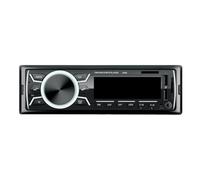 MOBUTOFU Lecteur Mp3 de Voiture 12v Double Ports USB et Support Carte, Écran Couleur Lumière RGB, Compatible Voiture, Matériau Plastique et Métal