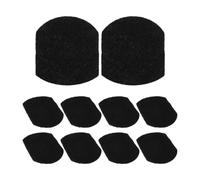 MOBUTOFU Lot de 10 recharges de filtres anti-odeurs compatibles avec Ubbi - Inserts désodorisants en coton 14 x 12,5 cm - Coussinets anti-odeurs pour poubelle à couches et chambre d'enfant
