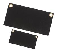 MOBUTOFU Lot de 2 Inserts Organisateurs de Paquet à Main en Feutre Noir Œillet Métallique Grand et Petit Format Doublure Intérieure pour Organiser et Structurer Paquet à Main Féminins