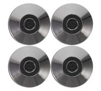 MOBUTOFU Lot de 4 Pieds d'isolation pour Haut-parleurs - Coussinets d'isolation pour Caisson de Basses et équipements Audio -FI - Réduisent Les Vibrations et la résonance, Noir