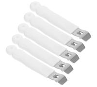 MOBUTOFU Lot de 5 Ouvre-flacons Mini en Acier Inoxydable, Décapsuleur Portable Multifonction pour Liquide Oral, Solide et Facile à Utiliser la Maison Pharmacie