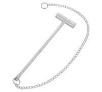 MOBUTOFU Marteau Brise-Vitre d'Urgence à Bouton pour Système d'Alarme Incendie Petit Marteau en Acier pour Salle de Bain et Chambre