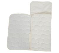MOBUTOFU Matelas à Portable Imperméable Pliable en Coton Réutilisable Motif Ours Blanc Tapis à de Voyage Léger pour -Né Maison Bureau et Sorties