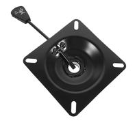 MOBUTOFU Mécanisme Pivotant et Inclinable en Fer Noir, Installation Aisée, Adapté aux Chaises de Bureau et Tabourets Pivotants à Usage Professionnel
