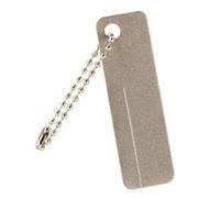 MOBUTOFU Meule Diamantée Portable pour Hameçons D'extérieur, Pierre Légère en Diamant Chaîne Suspendue, Résistante à L'usure pour Affûtage Facile