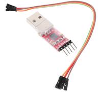 MOBUTOFU Module Cp2102 à 5 Broches Convertisseur USB vers Uart TTL Noir | Alliage, Conversion USB vers Rs232, États Suspendre Usb, Transmission de Caractères D’événement Couleur Aléatoire