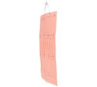 MOBUTOFU Organisateur Suspendu Support de Rangement en Feutre pour Accessoires Cheveux Rose pour Pinces et Bandeaux D'garçon et Filles, pour Chambre et Dressing