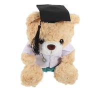 MOBUTOFU Ours Peluche Médecin Mignon De Graduation pour Étudiants Médecine Jouet Polyvalent Et Décoratif pour Filles Et Garçons Ours Peluche Doux à Câliner