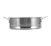 MOBUTOFU Panier Vapeur Inox avec Poignées Doubles Cuit-vapeur Compact et Pratique pour Cuisine Acier Inoxydable Sécurisé Adapté à Bouchées Vapeur et Petits Plats Style Plusieurs styles
