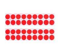 MOBUTOFU Patch pour Extérieur Autocollant en Papier Rouge 2cm Diamètre 900pcs Adhésif Auto-adhésif pour Cibles Tir en Conditions de Faible Luminosité