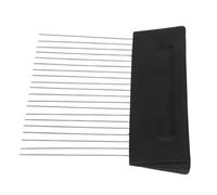 MOBUTOFU Peigne à Peinture Artistique en Acier Inoxydable Dents Fines pour Finition Texturée, Outil de Grainage Mural Précis pour Décoration Intérieure DIY