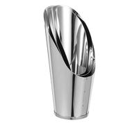 MOBUTOFU Pelles à Terre en Acier Inoxydable, Lot de 3 Godets pour Rempotage, Outils de Jardinage pour Plantes Succulentes et Bonsaïs, Tailles Variées, Utilisables pour Couverture et