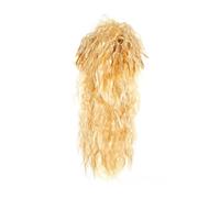 MOBUTOFU Perruque Longue Bouclée Style Rock Des Années Idéale Pour Cosplay Et Halloween Cheveux Ondulés Pour Look Accrocheur