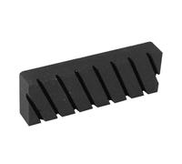 MOBUTOFU pierre de rectification aiguiseur de cuisine en carbure de silicium noir surface antidérapante pour cuisine et camping