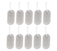 MOBUTOFU Pierres Volcaniques Exfoliantes pour Pieds 20pcs, Meuleuses Pédicure Solide pour Bain de Pieds et Usage Personnel, Massage et Élimination des Callosités