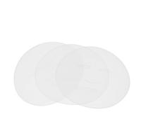 MOBUTOFU Plateaux en Silicone Blanc Moules Réutilisables Lot de 3 Légers et Portables pour Masques Faciaux DIY pour Masques la Boue Algues Adaptés aux Soins Peau et Beauté à Domicile