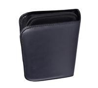 MOBUTOFU Pochette de Rangement Portable pour Appareil de Mesure Glycémie, Boîtier Antichoc en PU Noir, Mallette Compacte Adaptée aux Voyages et Usage Professionnel