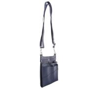 MOBUTOFU Pochette de Taille pour Coiffeur, Rangement Double Couche en PU | Accès Rapide aux Ciseaux, Compartiments Modulables, Ceinture Holster Courbe, pour Étudiants Beauté et Professionnels