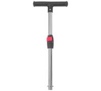 MOBUTOFU Poignée de poussée amovible pour chariot, rallonge de poignée universelle pour poussette 4 roues, barre métallique à dégagement rapide, accessoire pour chariot idéal pour les courses