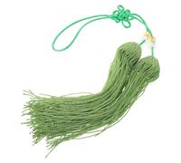 MOBUTOFU Pompon à Nœud Chinois en Fil de Soie Léger pour Épée de Tai Chi, Décoration Traditionnelle pour Arts Martiaux et Collectionneurs, sans Gêner de L'épée