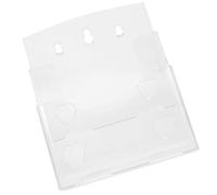 MOBUTOFU Présentoir à Brochures A5 et Gain de Place en Acrylique Incassable 2 Niveaux Support Élégant pour Restaurants et Salons pour Prospectus et Dépliants