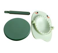 MOBUTOFU Presse à Raviolis Vert en Pp Design Créatif, Facile à Utiliser pour Mouler et Sceller la Pâte, Usage Domestique