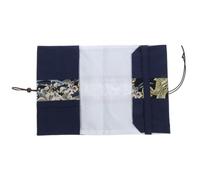 MOBUTOFU Protège-couverture en tissu A6 avec motif patchwork, pochette pratique pour grands manuels scolaires, protection résistante pour cahiers et journaux, pour amateurs de lecture