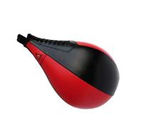 MOBUTOFU PU Balle de Vitesse de Boxe pour Entraînement de Poire | Pratique de Précision, Améliore la Coordination Œil Main, pour Boxeurs et Passionnés, Plateformes
