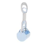 MOBUTOFU Ramasse-crottes Pratique en Bleu pour Crottes Robuste Plastique Chien Fiable Pelle à Voyage Ménagère Adaptée aux Chiots et Petits Chiens
