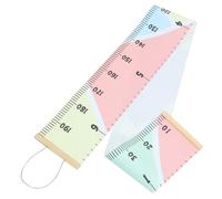 MOBUTOFU Règle De Hauteur Amovible Pour Toise Murale Décorative Et Mesurez La Croissance De Votre Avec Style Et Salle De Jeu