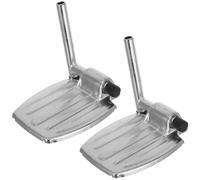 MOBUTOFU Repose-Pieds Stables et Solide 2 Pièces pour Fauteuil Roulant Légers Accessoires de Mobilité pour Fauteuil Roulant Manuel et Soutien Ergonomique