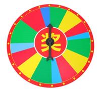MOBUTOFU Roue de Loterie Ronde en Écume, 40cm, pour Tirages | Réutilisable et Légère, Options de Gains Personnalisées, pour Événements D'entreprise et Vendeurs