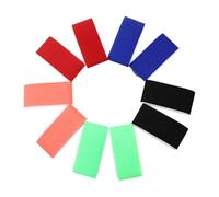 MOBUTOFU Sangles de Fixation en Nylon 5 Paires pour Skis et Snowboard | Attache Polyvalente pour Bâtons, Maintien Groupé, Protection Anti-rayures, Résistante à L’abrasion, Usage Extérieur