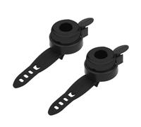 MOBUTOFU Sonnette de Trottinette Plastique Amovible 2 Pièces pour Garçons et Filles, Installation sans Outils, Accessoires pour Sécurité en Skateboard et Vélo