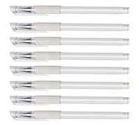 MOBUTOFU Stylo Marqueur à Pointe Unique Étanche Lot de 8 pour Salon de Tatouage, Outil de Positionnement Peau Solide en Plastique, Fournitures pour Sourcils et Beauté Féminine