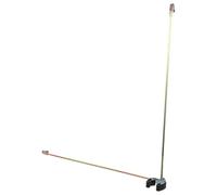 MOBUTOFU Support de Mât de Drapeau Réglable Acier Inoxydable Outil de Positionnement pour Affichage Intérieur de Drapeaux Écarteur Résistant aux Intempéries Fixation pour Balcon