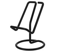 MOBUTOFU Support de téléphone Portable en métal pour Bureau, Support de Bureau, Station d'accueil pour téléphone, à la Maison, dans la Cuisine et pour Le Streaming vidéo (Noir)