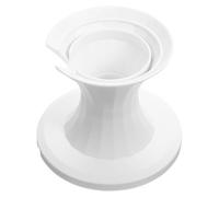 MOBUTOFU Support d'Enceinte de Bureau Enrouleur de Câbles Caché, Compatible, Conçu pour Organiser l'espace de Travail Minimaliste