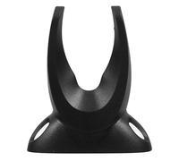 MOBUTOFU Support pour Lecteur de Code-Barres Portable en Plastique Noir, Léger et Réglable, Ouverture 20-38mm, pour Caissiers en Magasins et Supermarchés