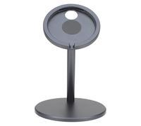 MOBUTOFU Support Téléphone Portable de Bureau Alliage Aluminium avec Chargeur sans Fil Magnétique Support Stable pour Visioconférences et Streaming Compatible pour Maison et Bureau