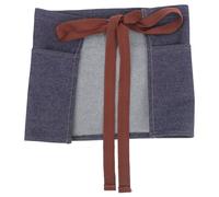 MOBUTOFU Tablier Demi-Tablier en Jean Coton Multiples, Bretelles Ajustables, 58,5 X 30 CM, pour Serveurs Hommes et Femmes en Restauration