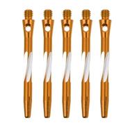 MOBUTOFU Tiges Filetées Standard en Alliage d'Aluminium 5 Pièces pour Jeu de Fléchettes et Affûtage Amélioré