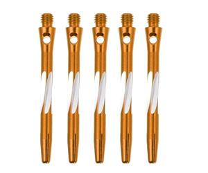 MOBUTOFU Tiges Filetées Standard en Alliage d'Aluminium 5 Pièces pour Jeu de Fléchettes et Affûtage Amélioré
