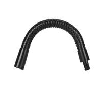 MOBUTOFU Tube Simple Alliage Microphone pour D'extension Micro de Pied Noir Raccord Flexible Professionnel Design et Finition Soignée pour Support